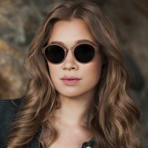 Aqua Model Sonnenbrille Holz